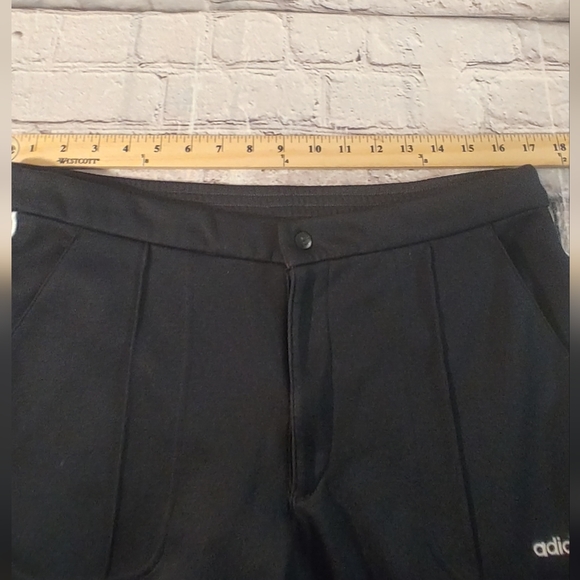 Adidas Originals Vintage 04  Mens Single Stripe Black Track Pants w Pockets M - Picture 7 of 16